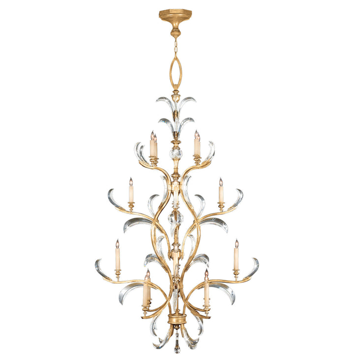 Fine Art Handcrafted Lighting Beveled Arcs Chandelier