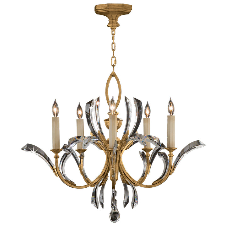 Fine Art Handcrafted Lighting Beveled Arcs Chandelier