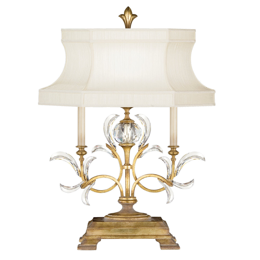 Fine Art Handcrafted Lighting Beveled Arcs Table Lamp Table Lamps Fine Art Handcrafted Lighting Gold