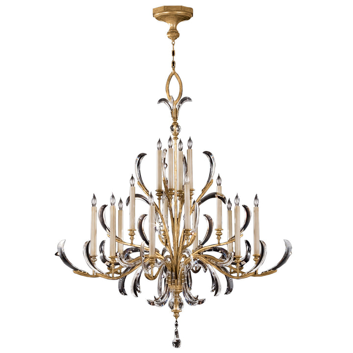 Fine Art Handcrafted Lighting Beveled Arcs Chandelier