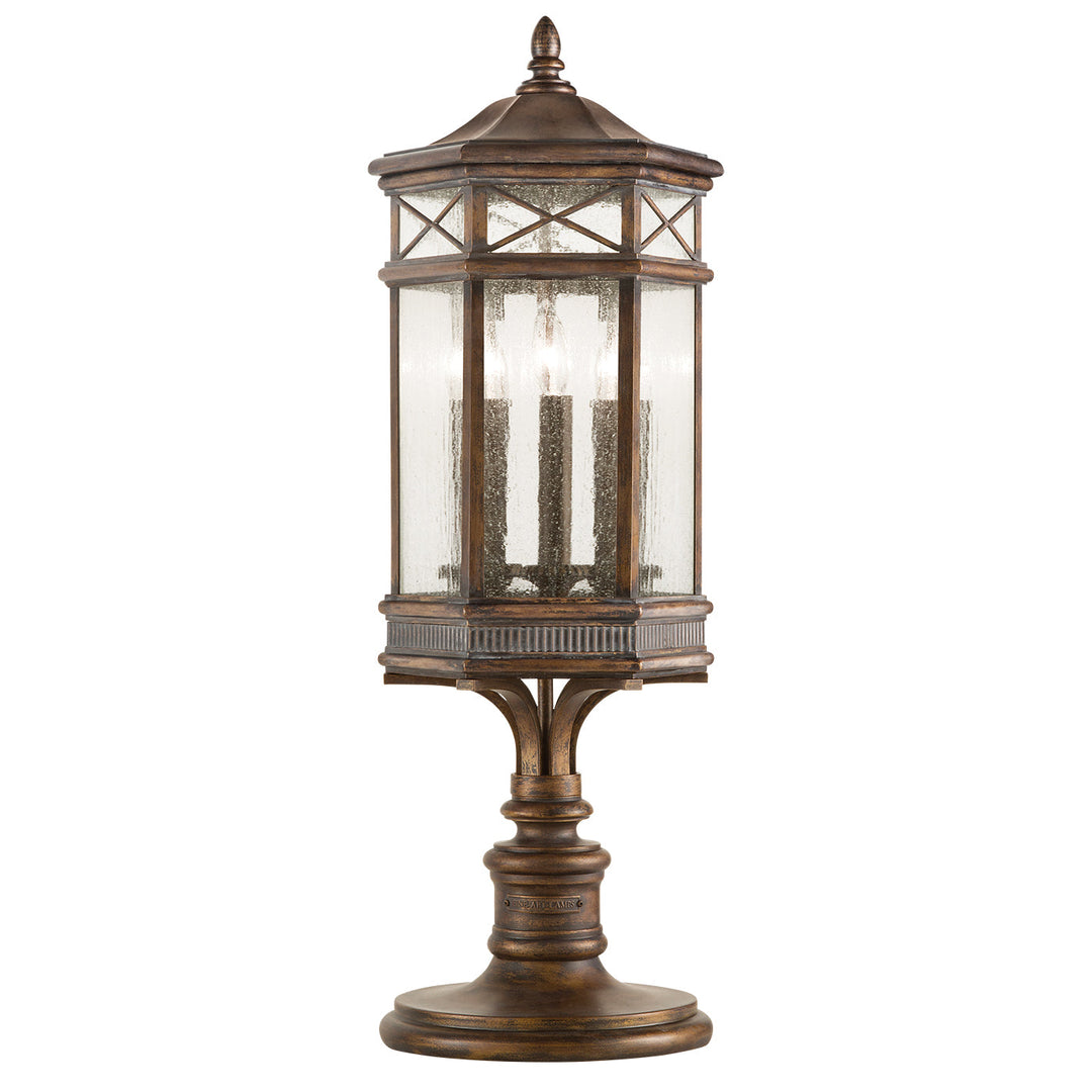 Fine Art Holland Park Outdoor Adjustable Pier/Post Mount Pier & Post Mount Lights Fine Art Handcrafted Lighting Bronze
