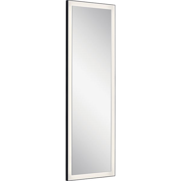 Kichler Ryame™ 20" Lighted Mirror 84173 LED Vanity Mirrors Kichler Matte Black
