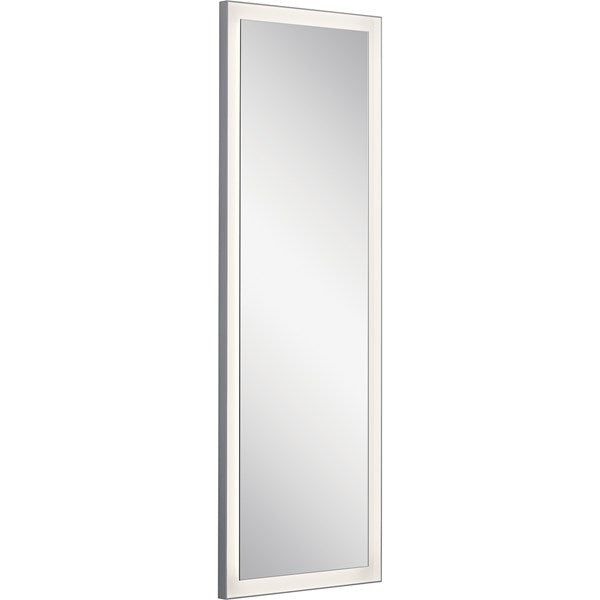 Kichler Ryame™ 20" Lighted Mirror 84174 LED Vanity Mirrors Kichler Matte Silver