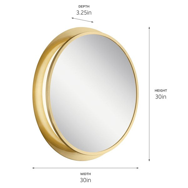 Kichler Chennai 30" LED Vanity Mirror 86004 LED Vanity Mirrors Kichler