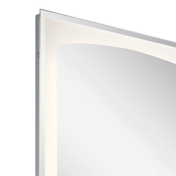 Kichler Tyan™ 30" LED Vanity Mirror with Etched Glass 86006 LED Vanity Mirrors Kichler