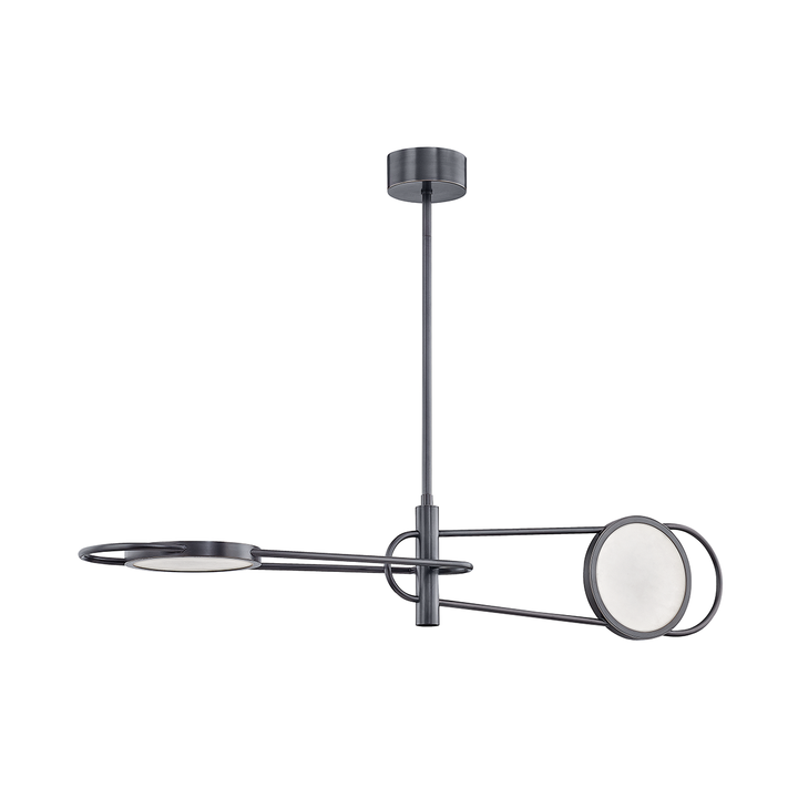 Hudson Valley Lighting Jervis Linear Chandelier Chandeliers Hudson Valley Lighting Old Bronze