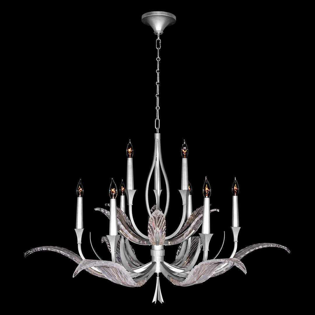Fine Art Handcrafted Lighting Plume Chandelier