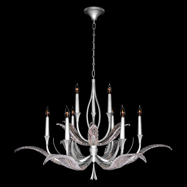 Fine Art Handcrafted Lighting Plume Chandelier