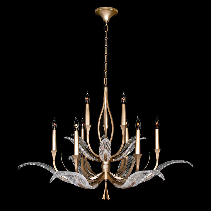 Fine Art Handcrafted Lighting Plume Chandelier