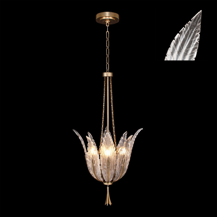 Fine Art Handcrafted Lighting Plume Pendant