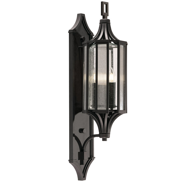 Fine Art Bristol Outdoor Wall Mount Outdoor Wall Lights Fine Art Handcrafted Lighting Black 8x32.4