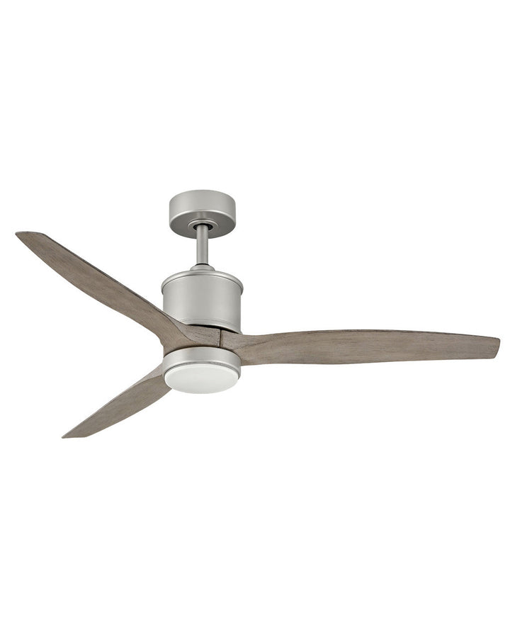 Hinkley Hover 52" LED 900752 Outdoor Ceiling Fans Hinkley Brushed Nickel