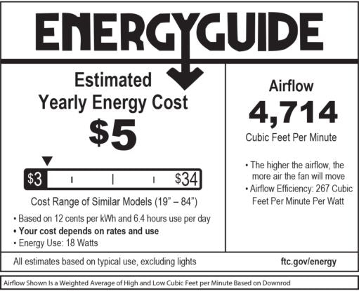 Hinkley Hover 60" LED 900760 Outdoor Ceiling Fans Hinkley