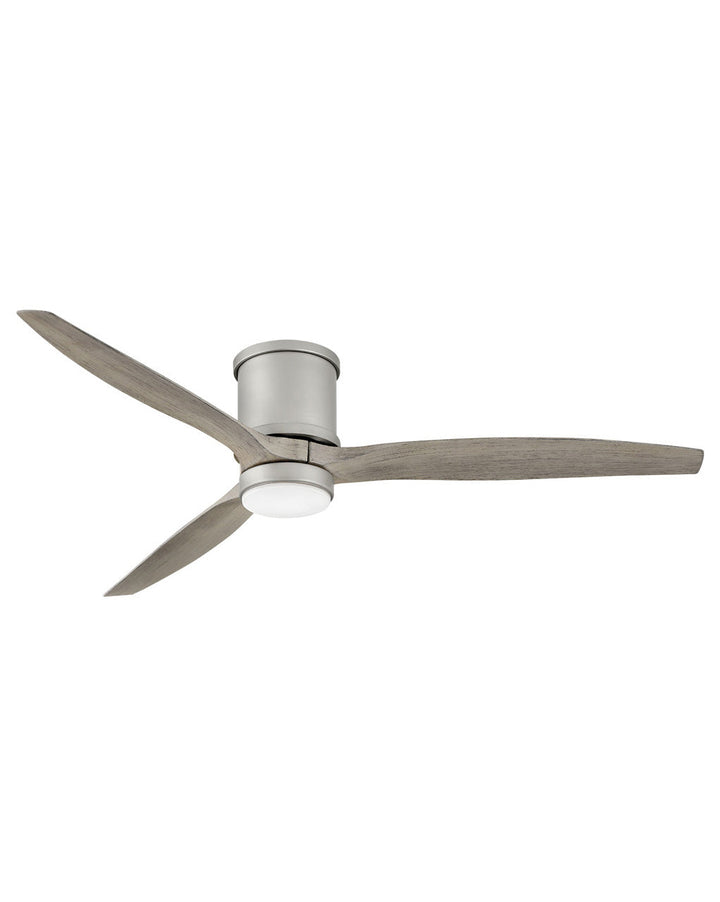 Hinkley Hover Flush 60" LED 900860 Outdoor Ceiling Fans Hinkley Brushed Nickel