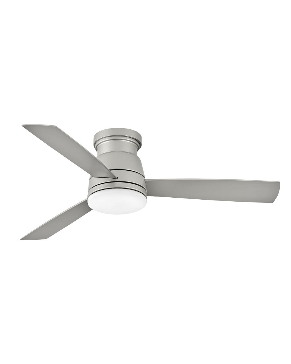 Hinkley Trey 52" LED 902752 Outdoor Ceiling Fans Hinkley Brushed Nickel