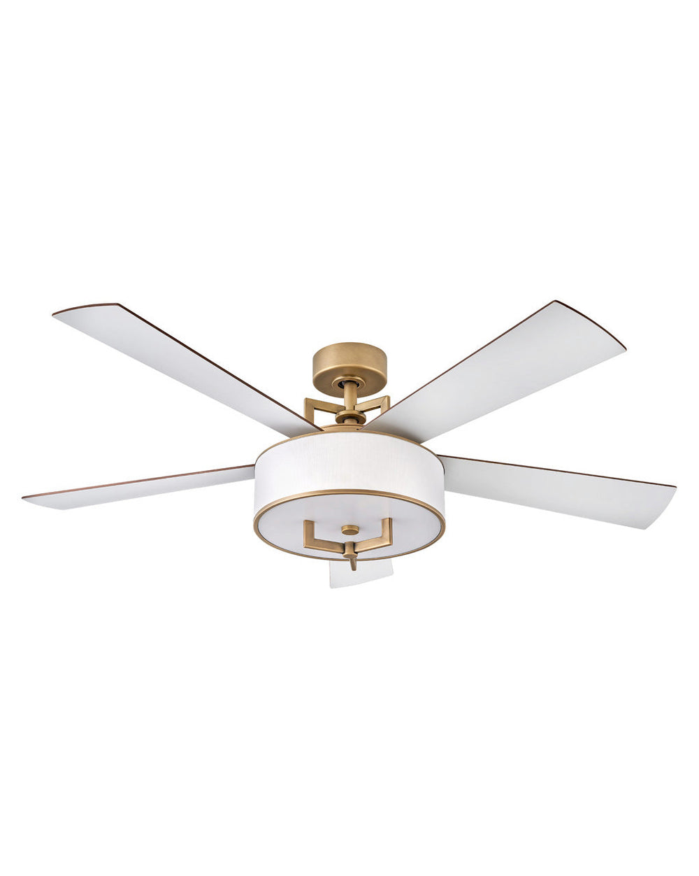 Hinkley Hampton 56" LED 903056 Outdoor Ceiling Fans Hinkley Heritage Brass