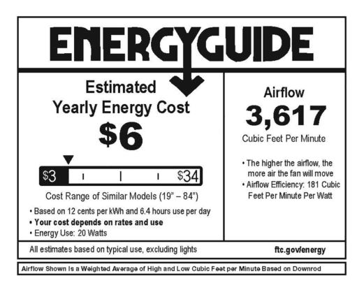 Hinkley Collier 54" LED 903254 Outdoor Ceiling Fans Hinkley