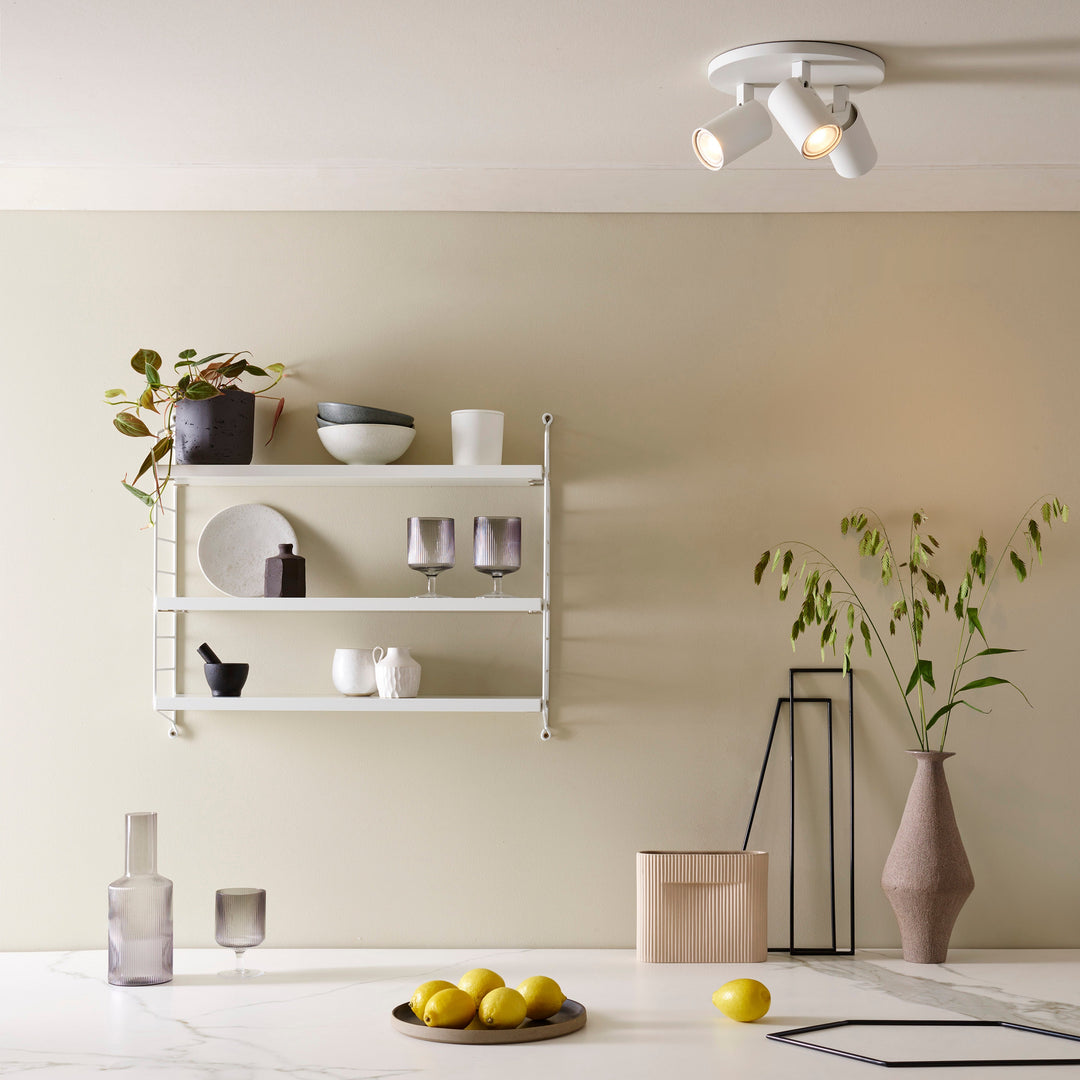 Astro Lighting Ascoli Triple Round Wall Sconces Astro Lighting