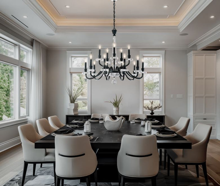 Schonbek 38" Amadeus Chandelier