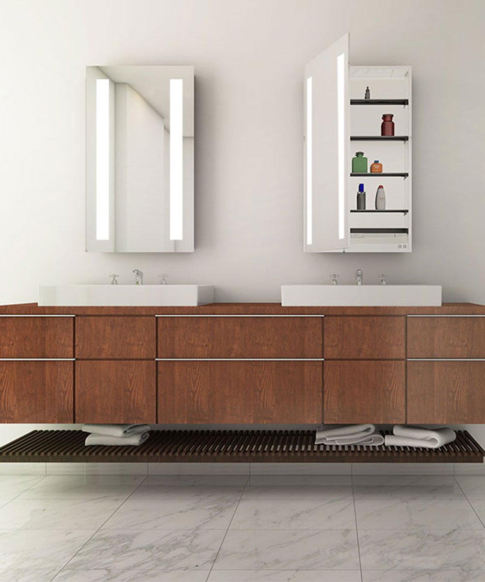 Electric Mirror Ascension™ Mirrored Cabinet