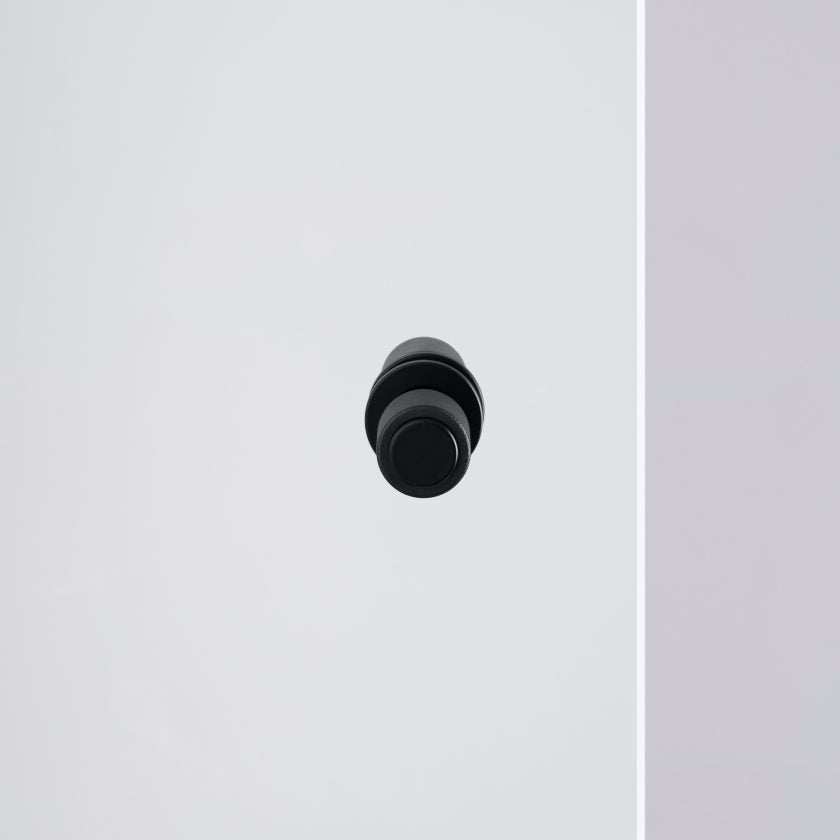 Buster + Punch Double-Sided Cast Furniture Knob Cabinet Hardware Buster + Punch Welder's Black