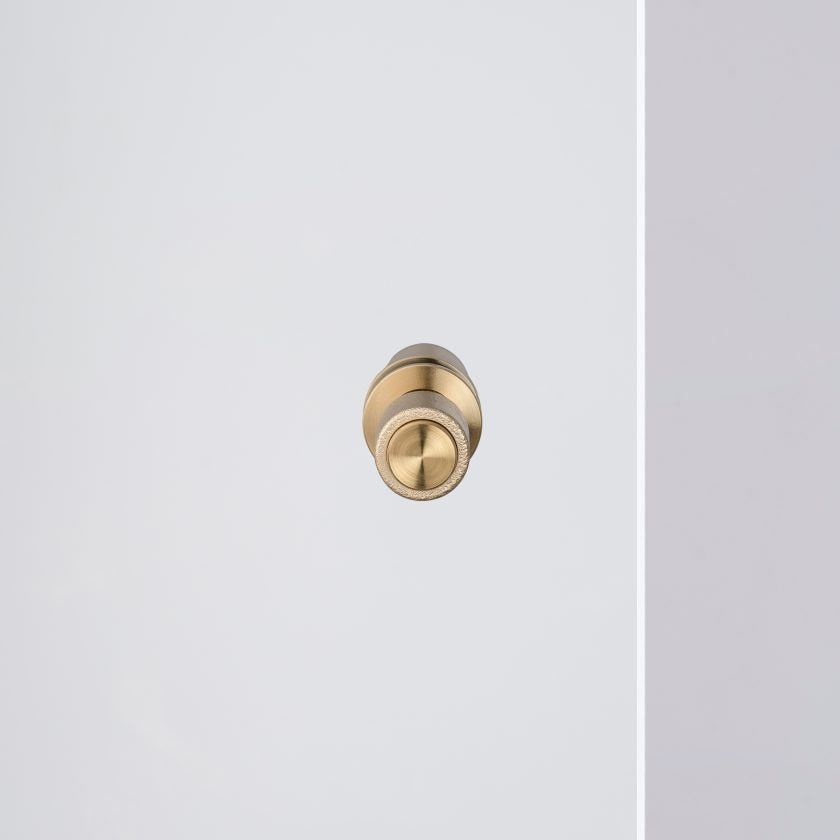 Buster + Punch Double-Sided Cast Furniture Knob Cabinet Hardware Buster + Punch Brass
