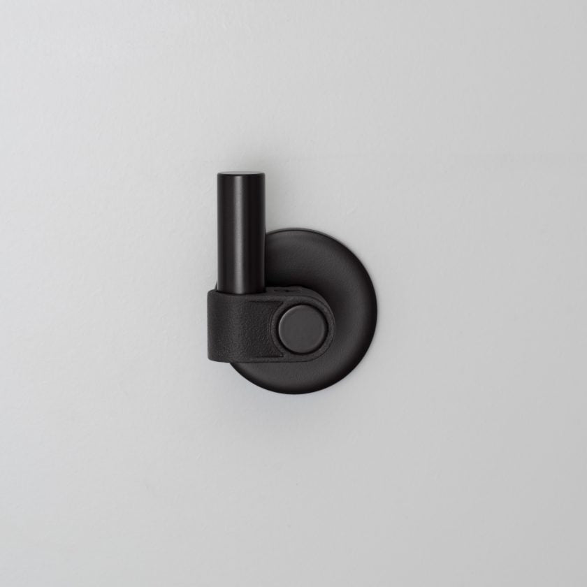 Buster + Punch Cast Hook Bath Hardware Buster + Punch Welders Black