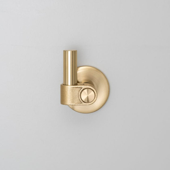 Buster + Punch Cast Hook Bath Hardware Buster + Punch Brass