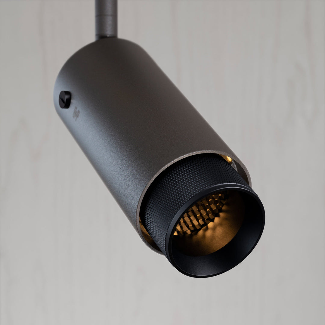 Buster + Punch Exhaust Spot / Cross or Linear Ceiling Flush Mounts Buster + Punch Graphite | Black Cross