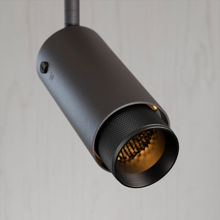 Buster + Punch Exhaust Spot / Cross or Linear Ceiling Flush Mounts Buster + Punch Graphite | Smoked Bronze Cross
