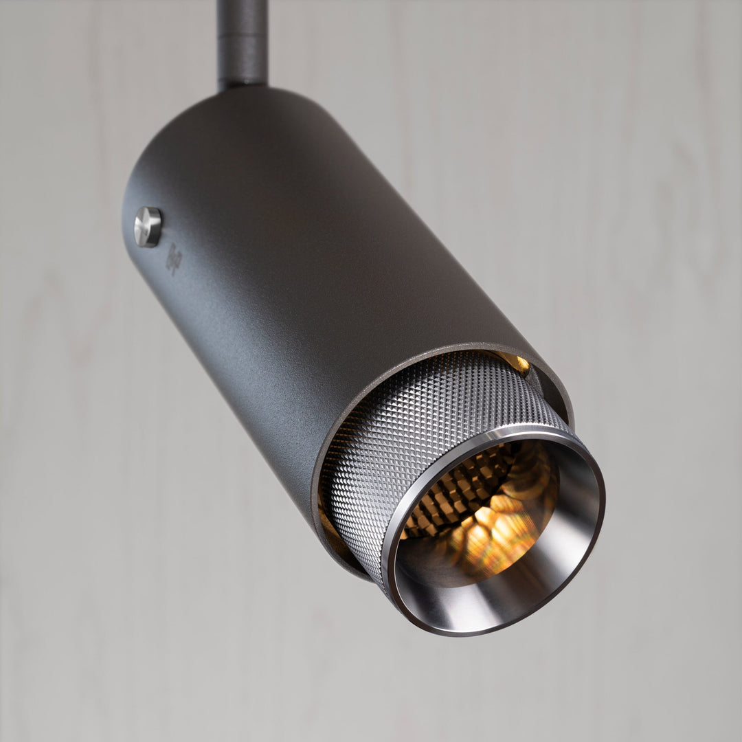Buster + Punch Exhaust Spot / Cross or Linear Ceiling Flush Mounts Buster + Punch Graphite | Steel Cross