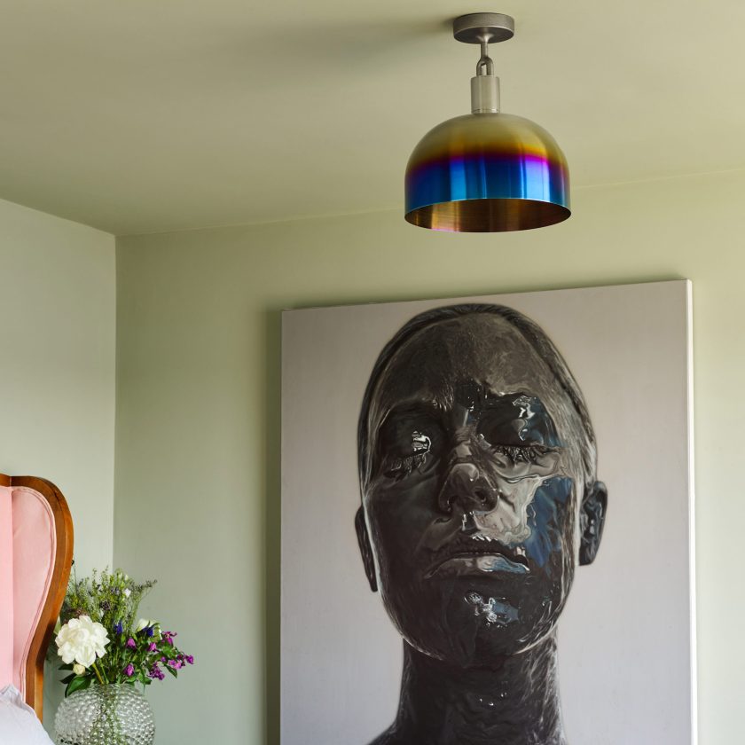 Buster + Punch Forked Ceiling Shade Light Ceiling Semi Flush Mounts Buster + Punch