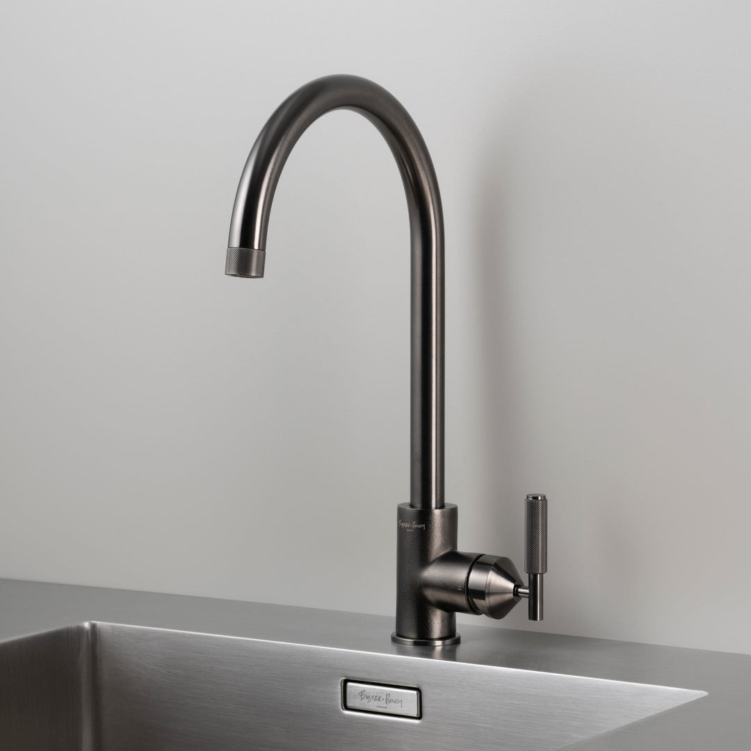 Buster + Punch Kitchen Faucet | Mixer | Cross Faucets Buster + Punch Gun Metal
