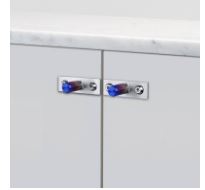 Buster + Punch Furniture Knob Plate / Linear, Set of 2