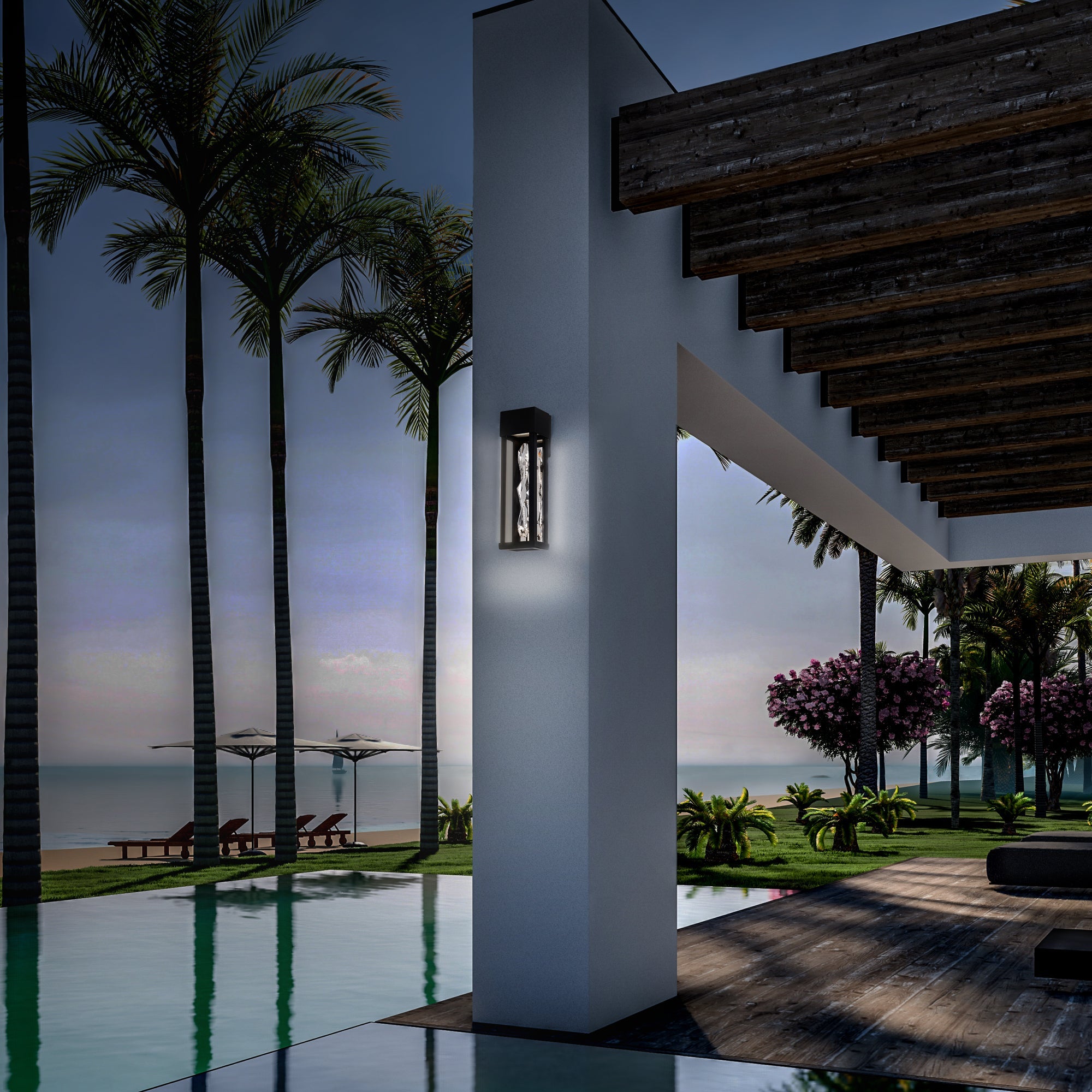 Schonbek Beyond Polar 22in Outdoor Wall Light - Thumbnail 5