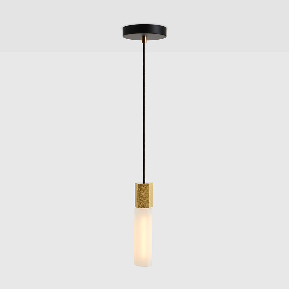 Tala Basalt Single Pendant BSALT-I-SET Mini-Pendants Tala Brass & Glass