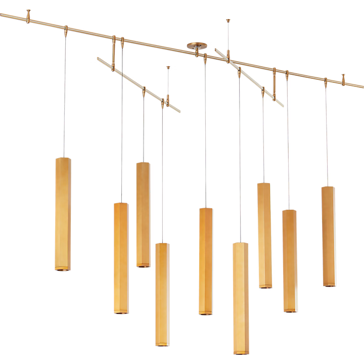Tech Lighting Blok Large Chandelier from the Visual Comfort Modern Collection