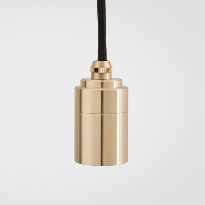Tala Linear Triple Pendant in Brass Linear Chandeliers Tala