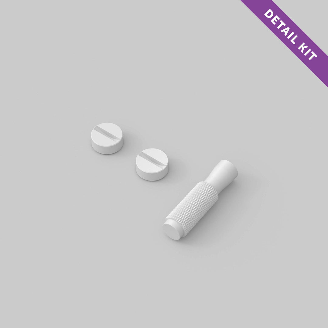 Buster + Punch Toggle Details Kit Light Switches Buster + Punch White