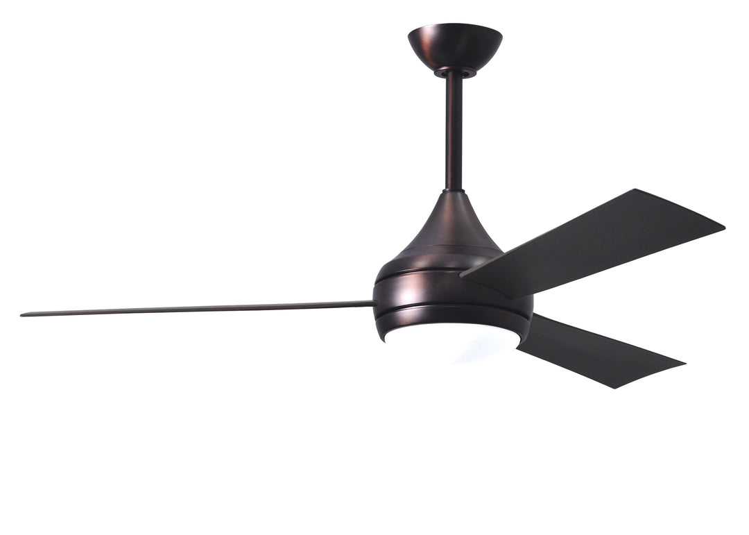 Matthews Fan Company Donaire 52" Outdoor Ceiling Fan, Coastal Wet Rated
