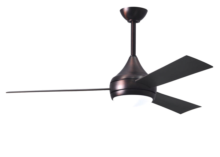 Matthews Fan Company Donaire 52" Outdoor Ceiling Fan, Coastal Wet Rated