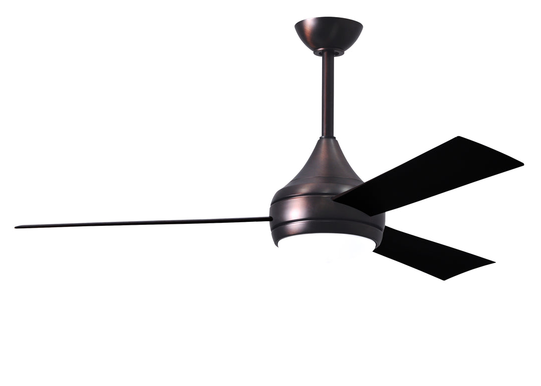 Matthews Fan Company Donaire 52" Outdoor Ceiling Fan, Coastal Wet Rated