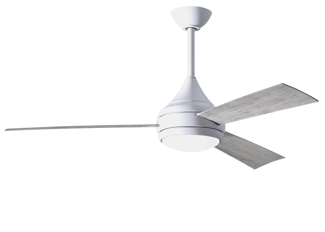 Matthews Fan Company Donaire 52" Outdoor Ceiling Fan, Coastal Wet Rated