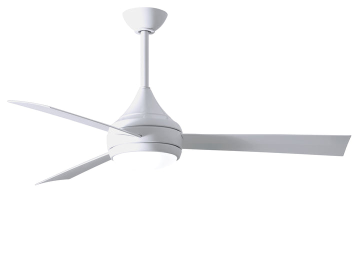 Matthews Fan Company Donaire 52" Outdoor Ceiling Fan, Coastal Wet Rated