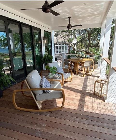 Matthews Fan Company Donaire 52" Outdoor Ceiling Fan, Coastal Wet Rated