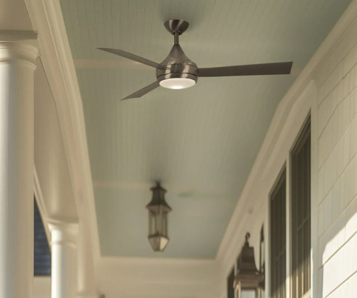 Matthews Fan Company Donaire 52" Outdoor Ceiling Fan, Coastal Wet Rated