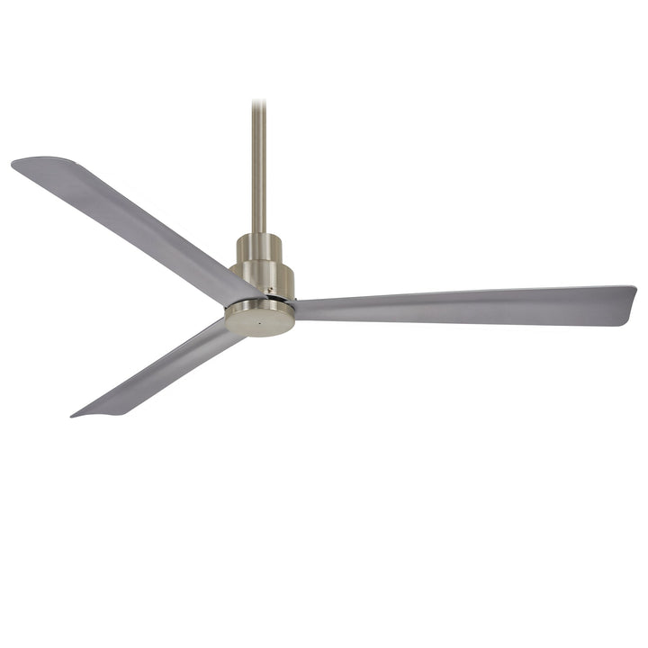 Minka Aire SIMPLE 52" Ceiling Fan F787 Indoor Ceiling Fans Minka-Aire BRUSHED NICKEL WET / BRUSHED NICKEL WET