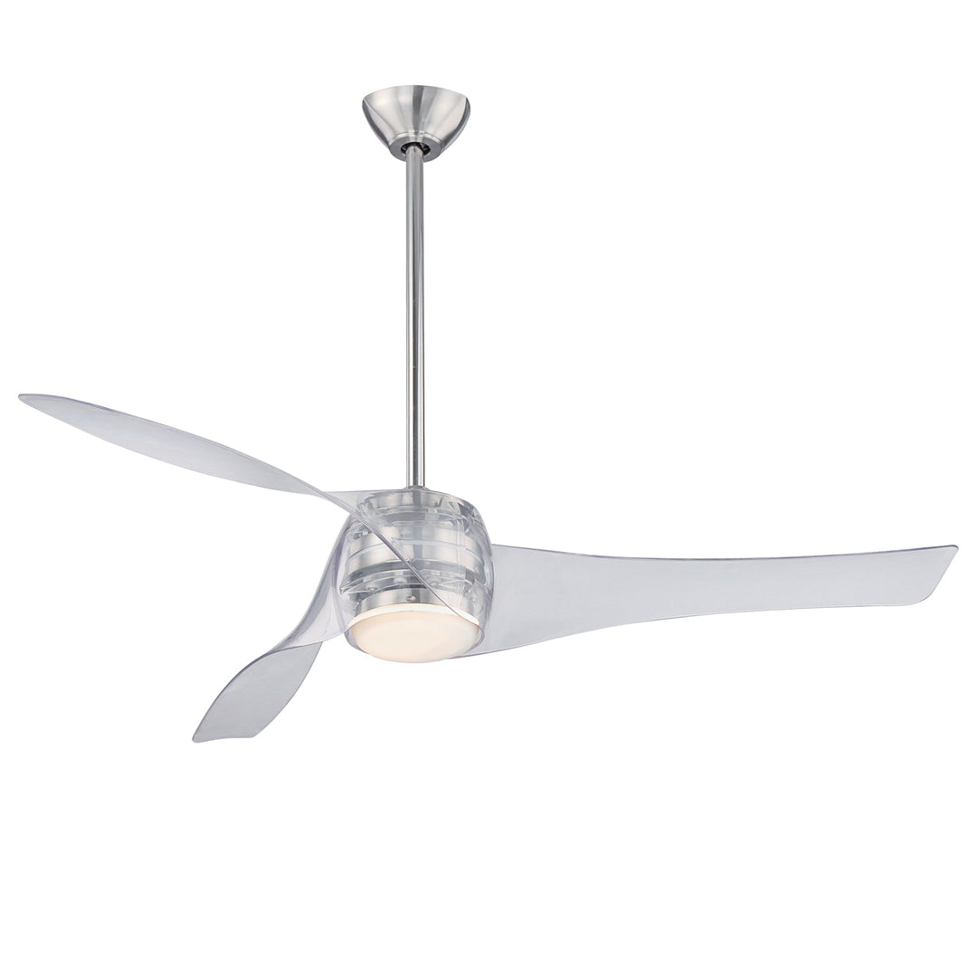 Minka Aire ARTEMIS™ LED58" Ceiling Fan F803 Indoor Ceiling Fans Minka-Aire TRANSLUCENT / TRANSLUCENT