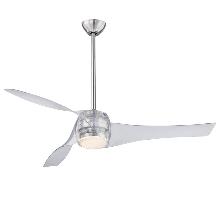 Minka Aire ARTEMIS™ LED58" Ceiling Fan F803 Indoor Ceiling Fans Minka-Aire TRANSLUCENT / TRANSLUCENT