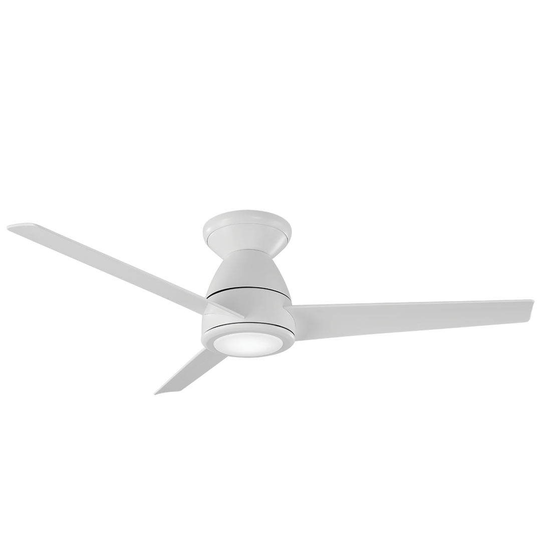 Modern Forms Fans Tip-Top 52" Three Blade Flush Mount Ceiling Fan FH-W2004-52L Outdoor Ceiling Fans Modern Forms Fans